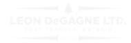 Leon DeGagne White Logo